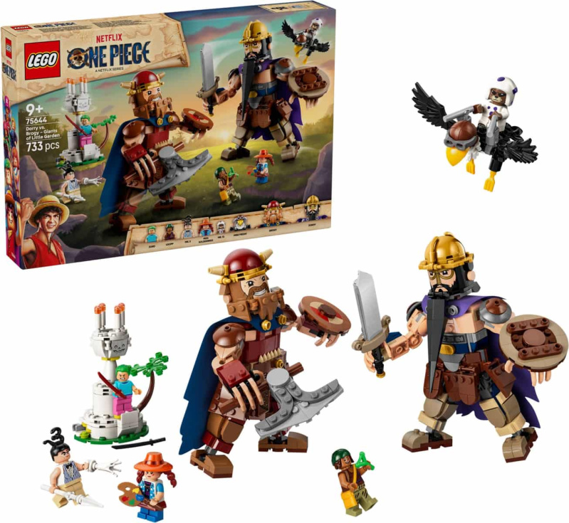 LEGO LEGO® ONE PIECE 75644 Dorry vs. Brogy – Obři ze Zahrádky