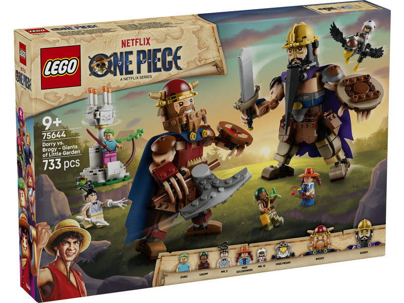 LEGO LEGO® ONE PIECE 75644 Dorry vs. Brogy – Obři ze Zahrádky