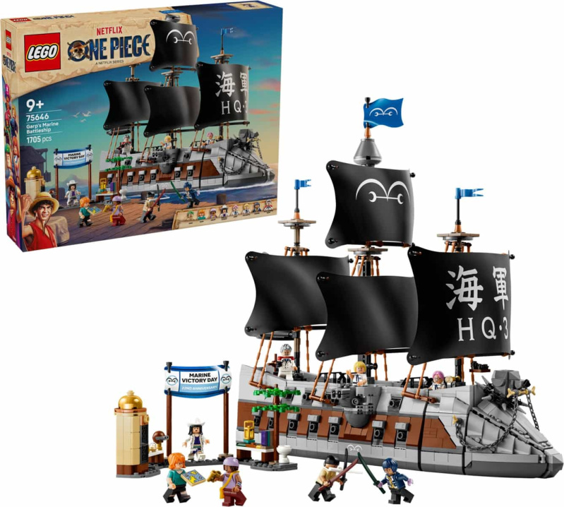 LEGO LEGO® ONE PIECE 75646 Garpova námořní válečná loď