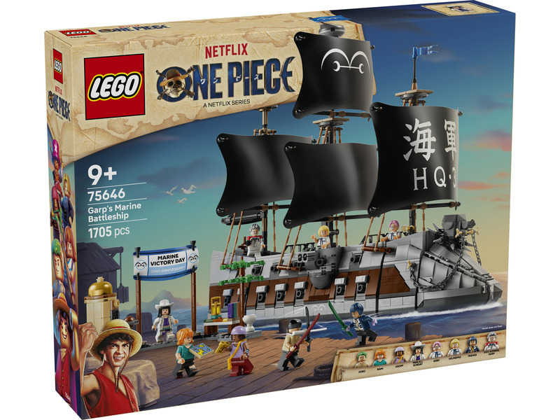 LEGO LEGO® ONE PIECE 75646 Garpova námořní válečná loď