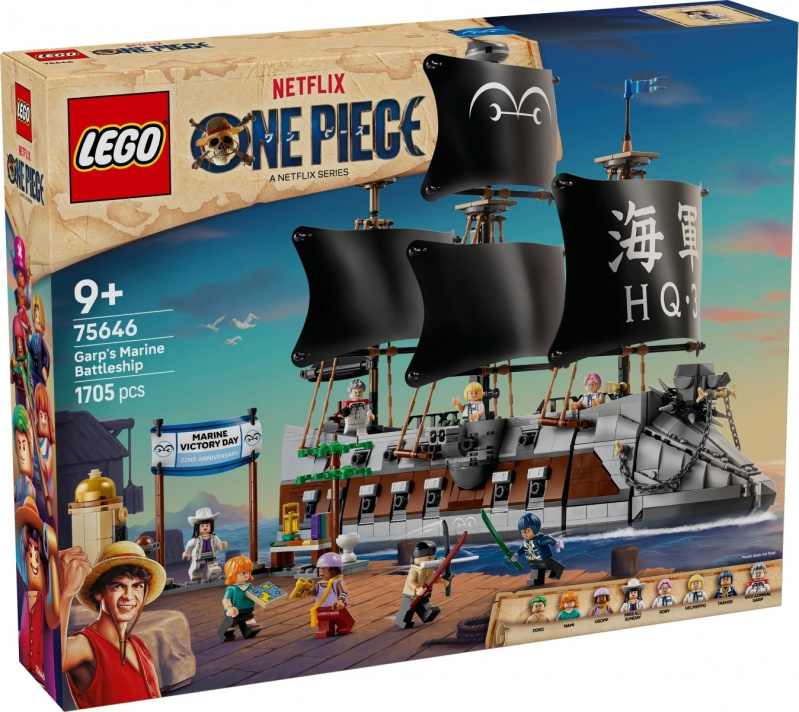 LEGO LEGO® ONE PIECE 75646 Garpova námořní válečná loď