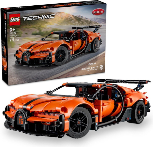 LEGO® Technic 42222 Hyperauto Bugatti Chiron Pur Sport