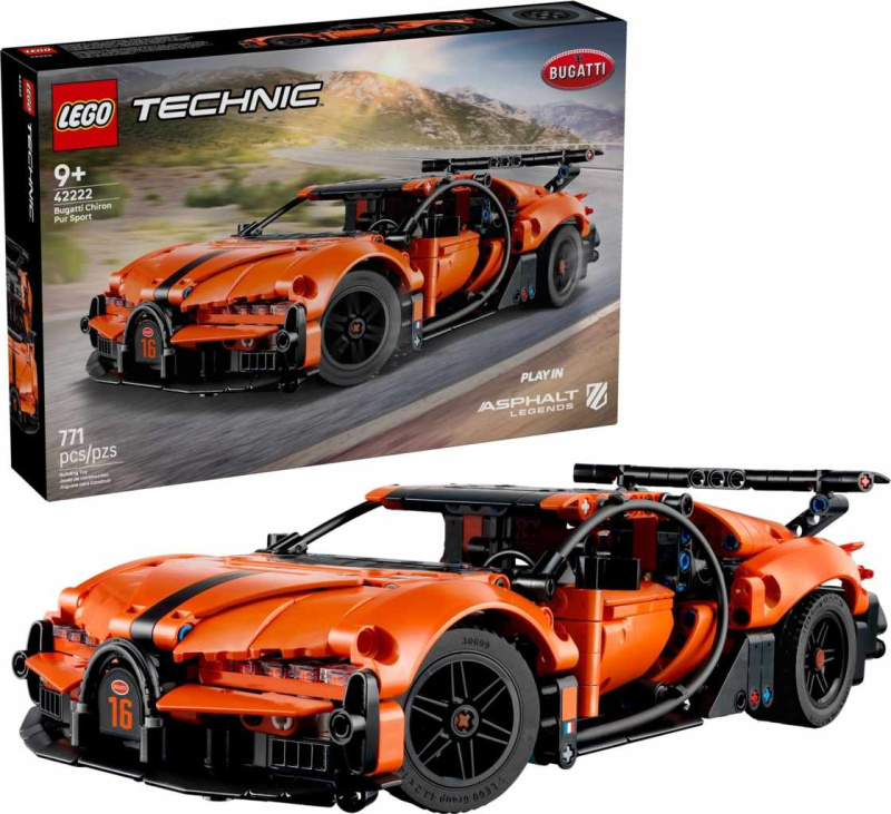 LEGO® Technic 42222 Hyperauto Bugatti Chiron Pur Sport