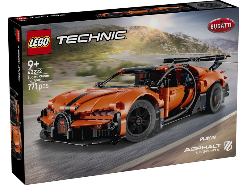LEGO® Technic 42222 Hyperauto Bugatti Chiron Pur Sport