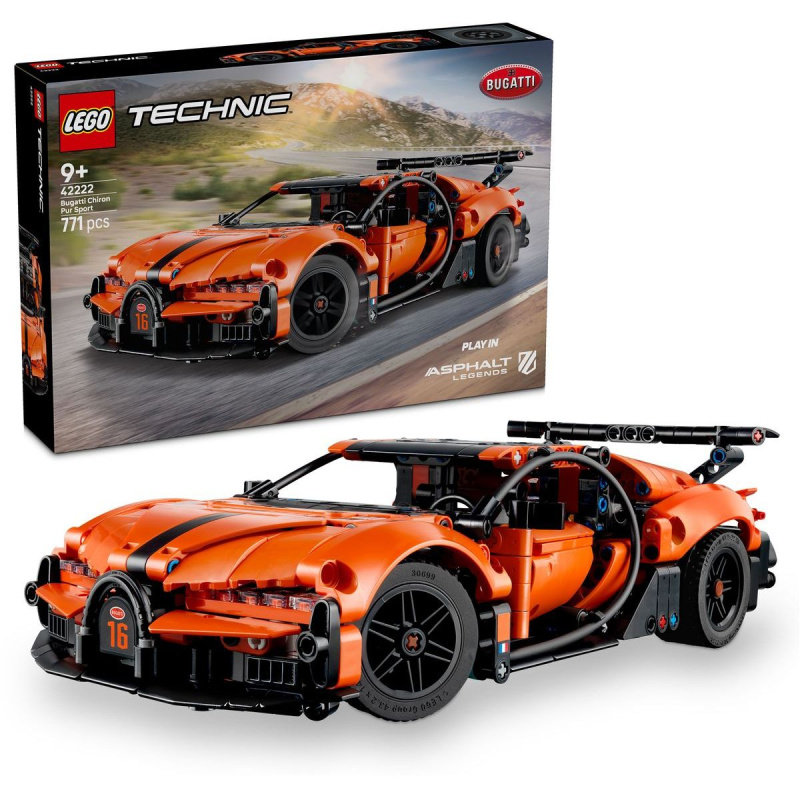 LEGO® Technic 42222 Hyperauto Bugatti Chiron Pur Sport