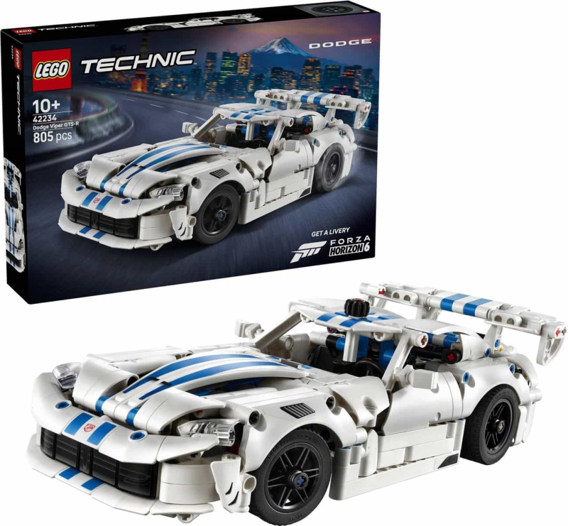 Lego® technic 42234 sportovní auto dodge viper gts-r
