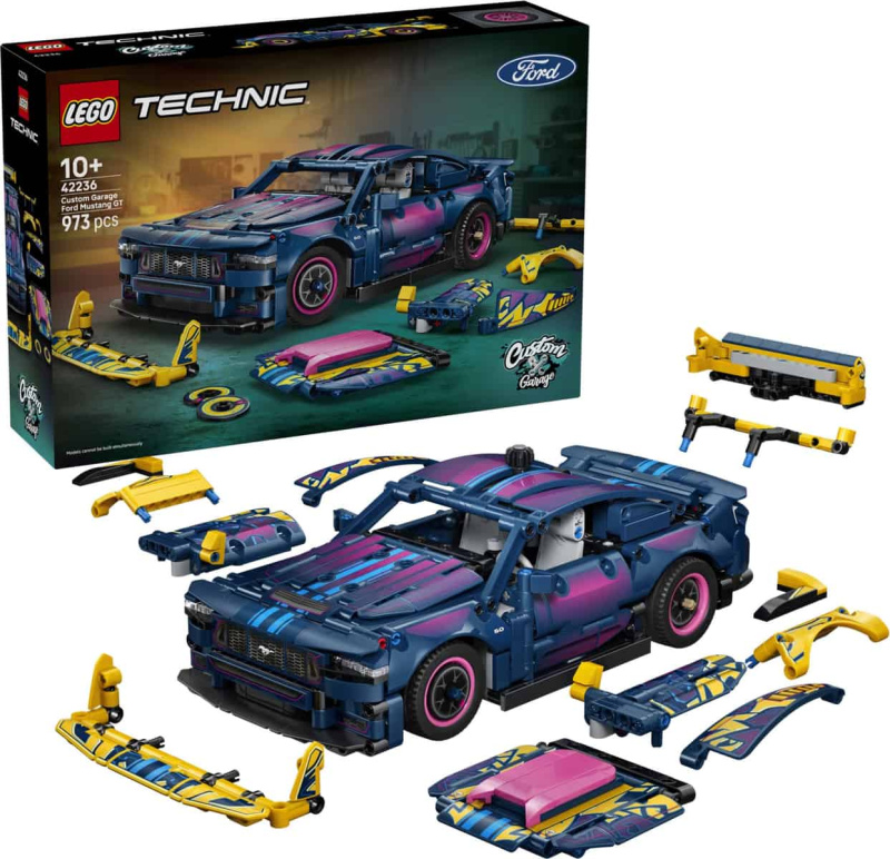 Lego® technic 42236 tuningové auto ford mustang gt