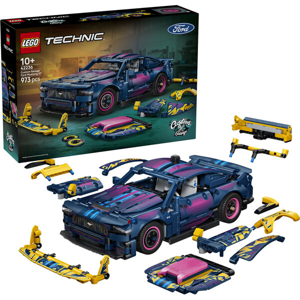 Lego® technic 42236 tuningové auto ford mustang gt