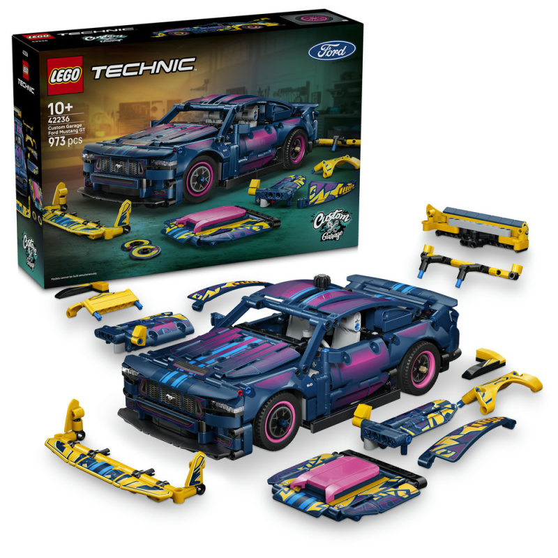 Lego® technic 42236 tuningové auto ford mustang gt