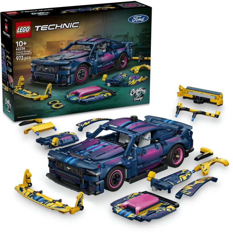 Lego® technic 42236 tuningové auto ford mustang gt