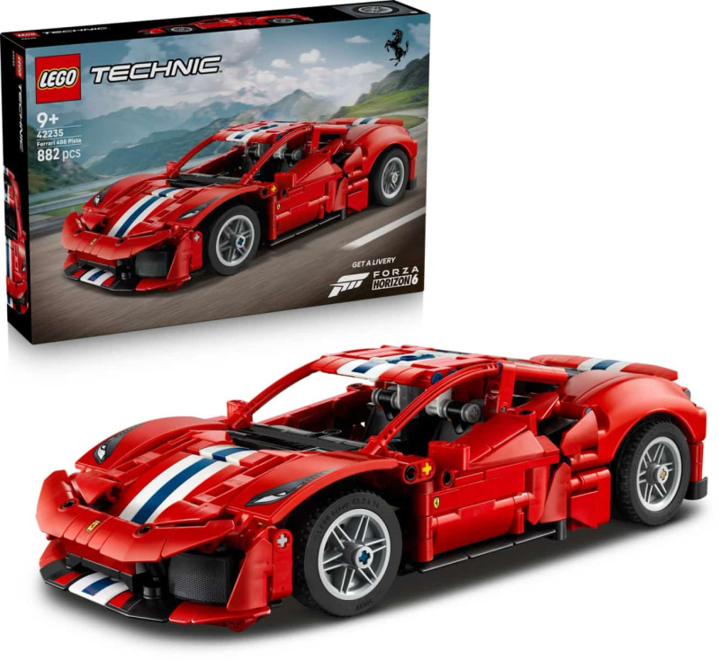 Lego® technic 42235 auto ferrari 488 pista