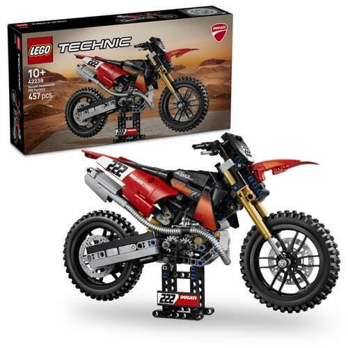 Lego® technic 42238 motorka ducati desmo450 mx factory
