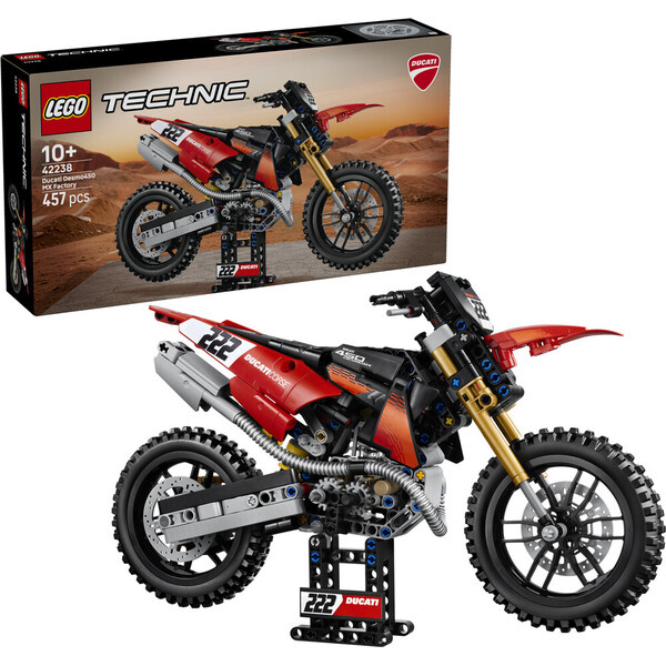 Lego® technic 42238 motorka ducati desmo450 mx factory