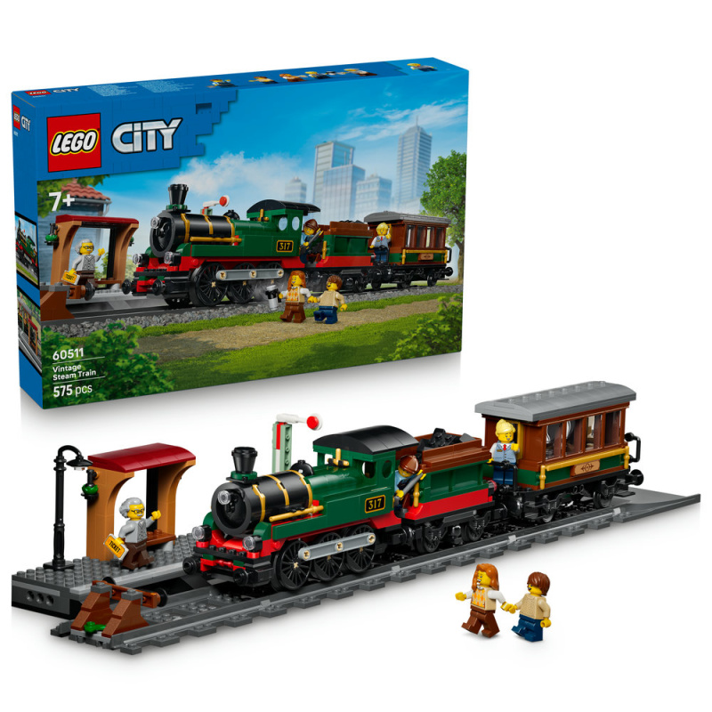 LEGO LEGO® City 60511 Vintage parní vlak