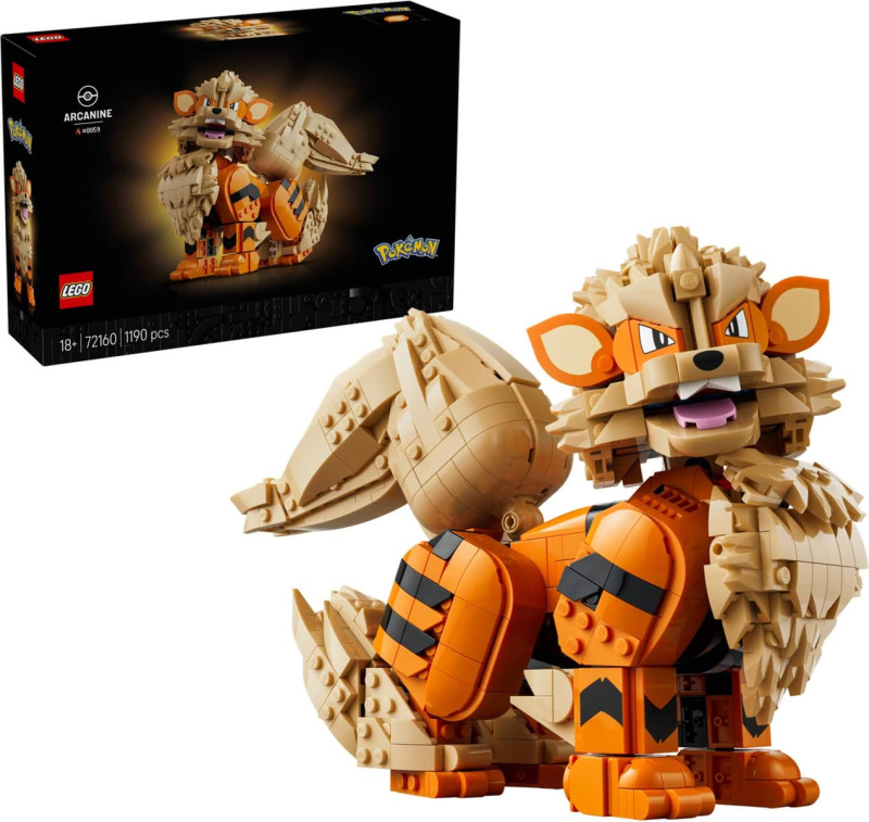 Lego® pokémon™ 72160 arcanine