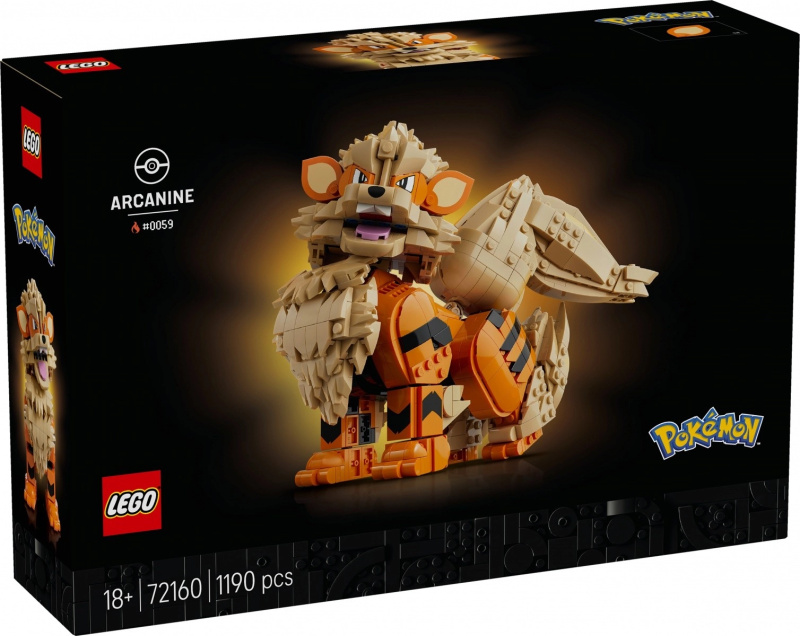 Lego® pokémon™ 72160 arcanine