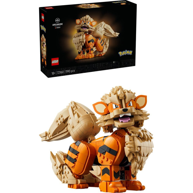 Lego® pokémon™ 72160 arcanine