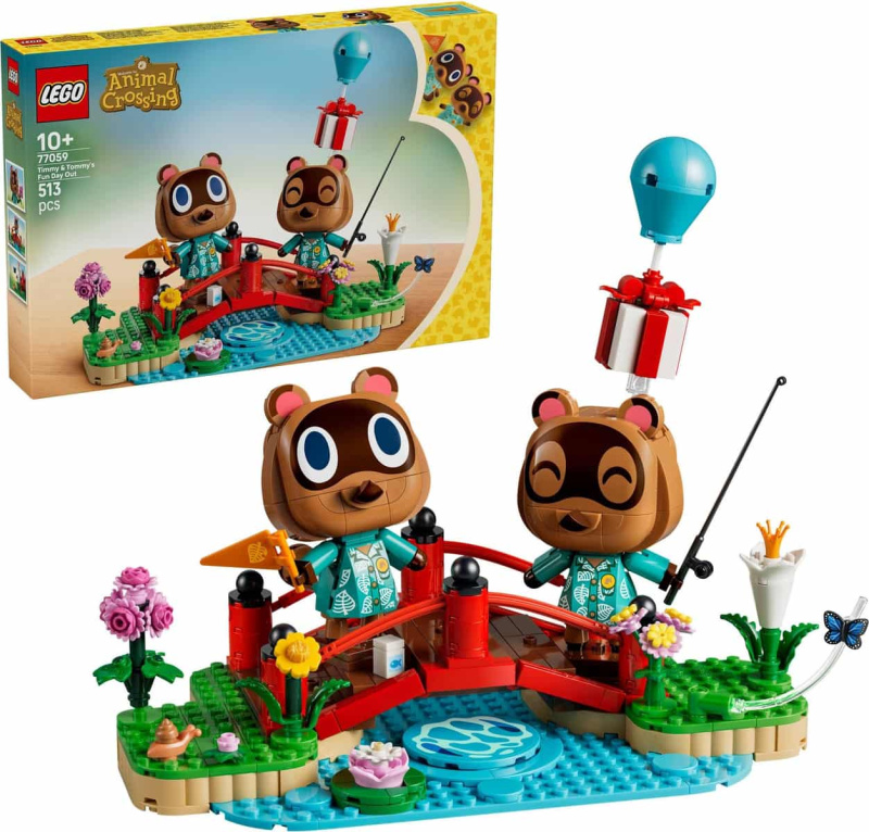 LEGO LEGO® Animal Crossing™ 77059 Timmy a Tommy a zábavný den venku