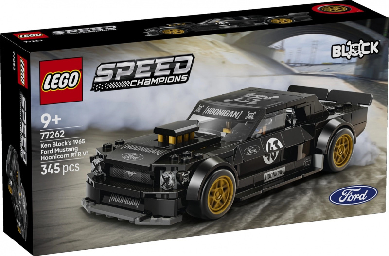 Lego® speed champions 77262 blockův '65 ford mustang hoonicorn v1
