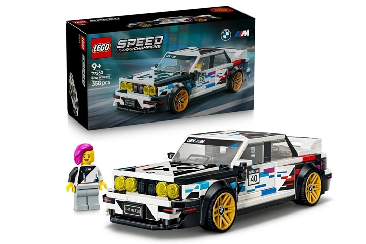Lego® speed champions 77263 bmw m3 (e30)
