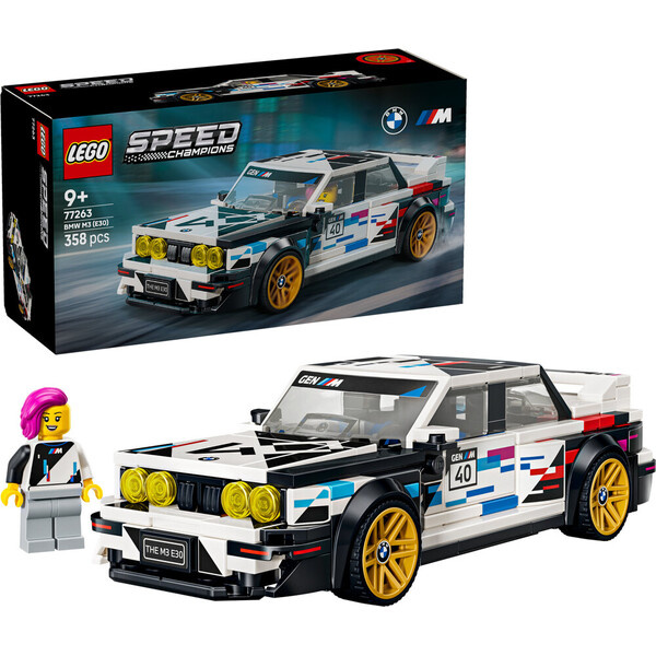 Lego® speed champions 77263 bmw m3 (e30)