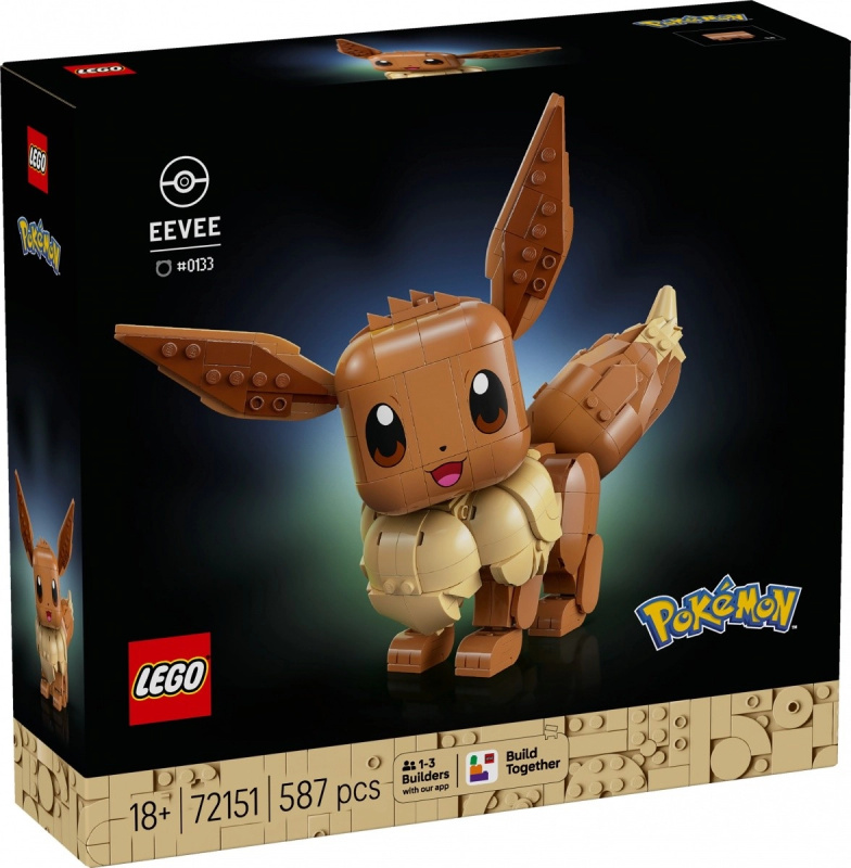 Lego® pokémon™ 72151 eevee
