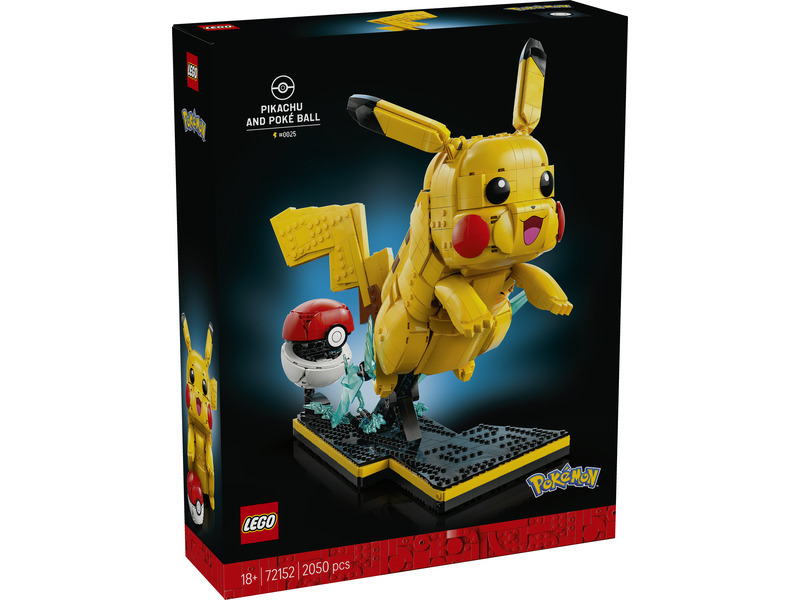Lego® pokémon™ 72152 pikachu a pokébal