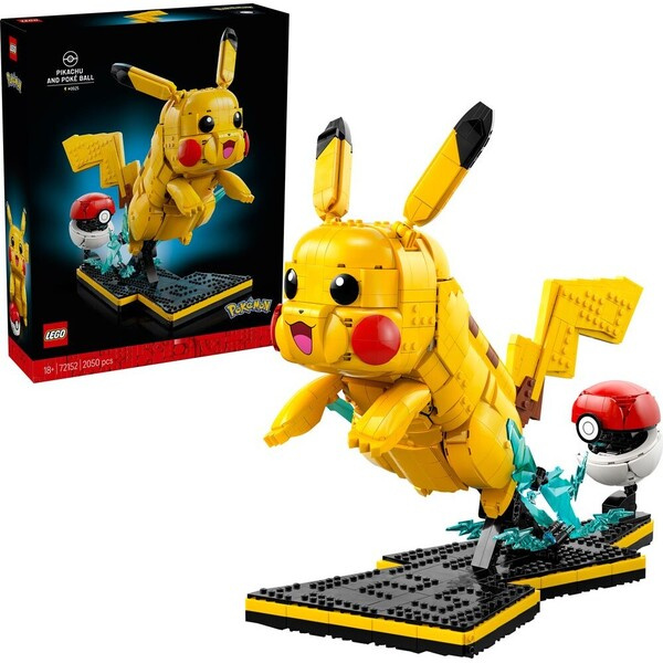 Lego® pokémon™ 72152 pikachu a pokébal