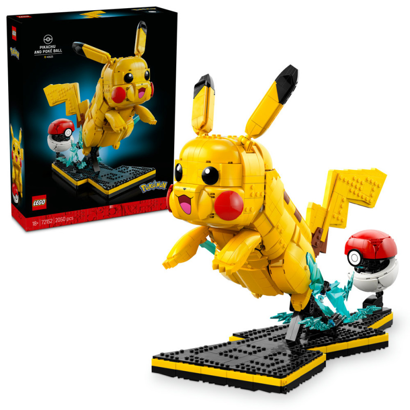 Lego® pokémon™ 72152 pikachu a pokébal