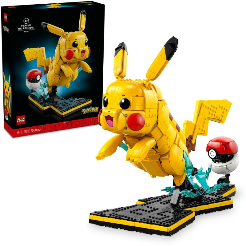 Lego® pokémon™ 72152 pikachu a pokébal