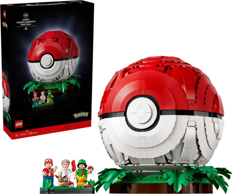 LEGO LEGO® Pokémon™ 72154 Pokébal: Kultovní Trenérské okamžiky