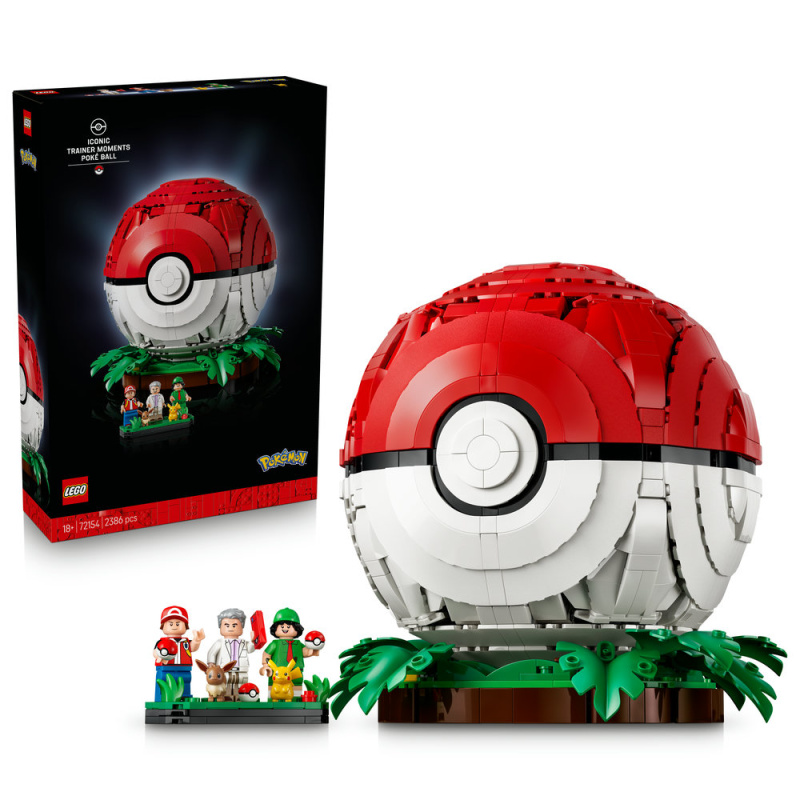 LEGO LEGO® Pokémon™ 72154 Pokébal: Kultovní Trenérské okamžiky