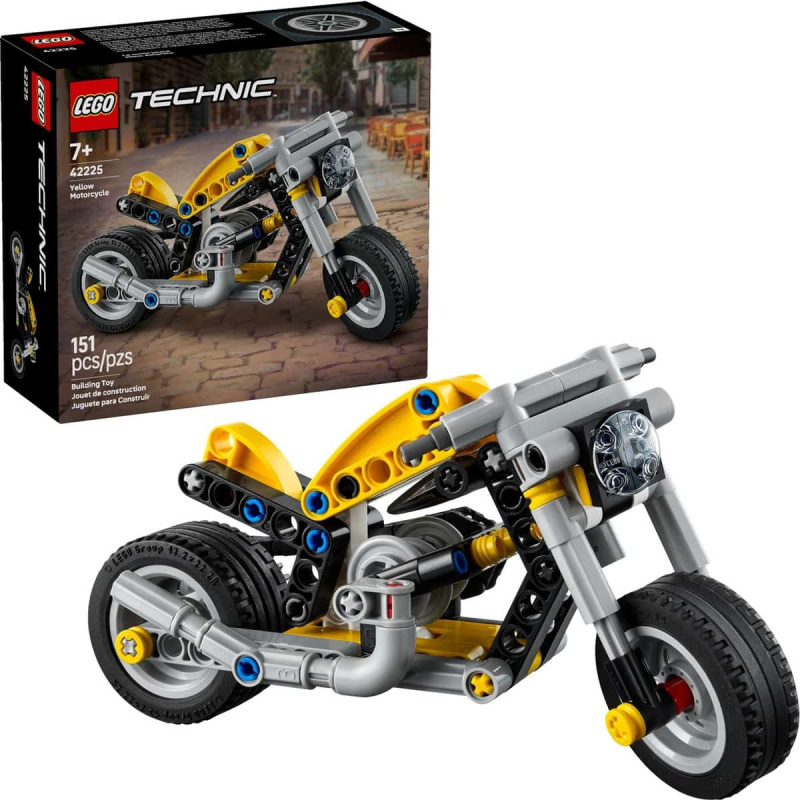LEGO® Technic 42225 Žltá motorka - hra z kategorie Technic