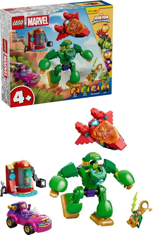 LEGO LEGO® Disney Junior Marvel 11211 Loki vs. Iron Manův tým