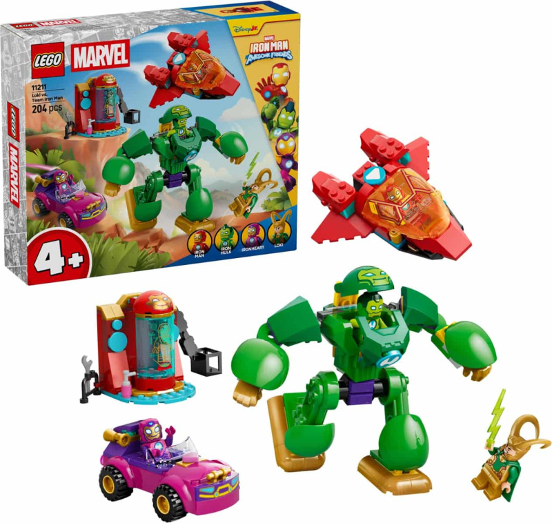 LEGO LEGO® Disney Junior Marvel 11211 Loki vs. Iron Manův tým