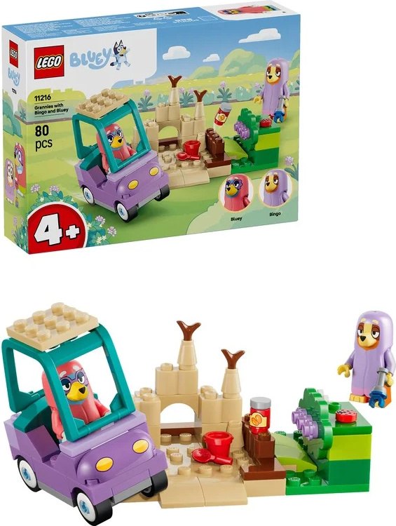 LEGO LEGO® Bluey 11216 Bingo, Bluey a babičky
