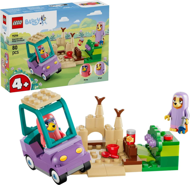 LEGO LEGO® Bluey 11216 Bingo, Bluey a babičky