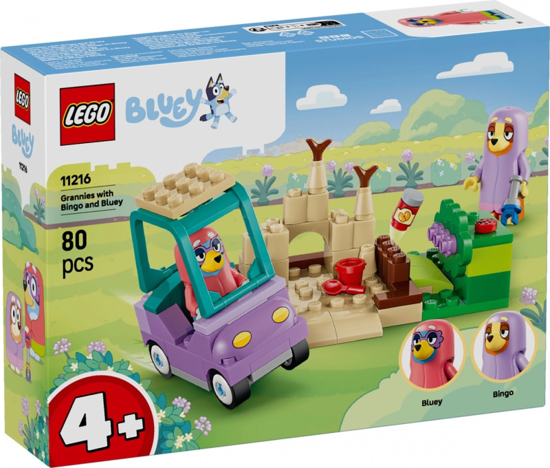 LEGO LEGO® Bluey 11216 Bingo, Bluey a babičky