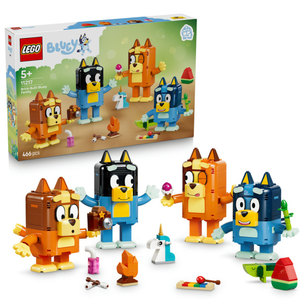 LEGO LEGO® Bluey 11217 Bluey a její rodinka z kostek