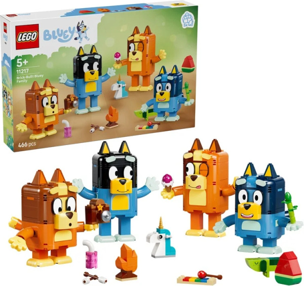 LEGO LEGO® Bluey 11217 Bluey a její rodinka z kostek