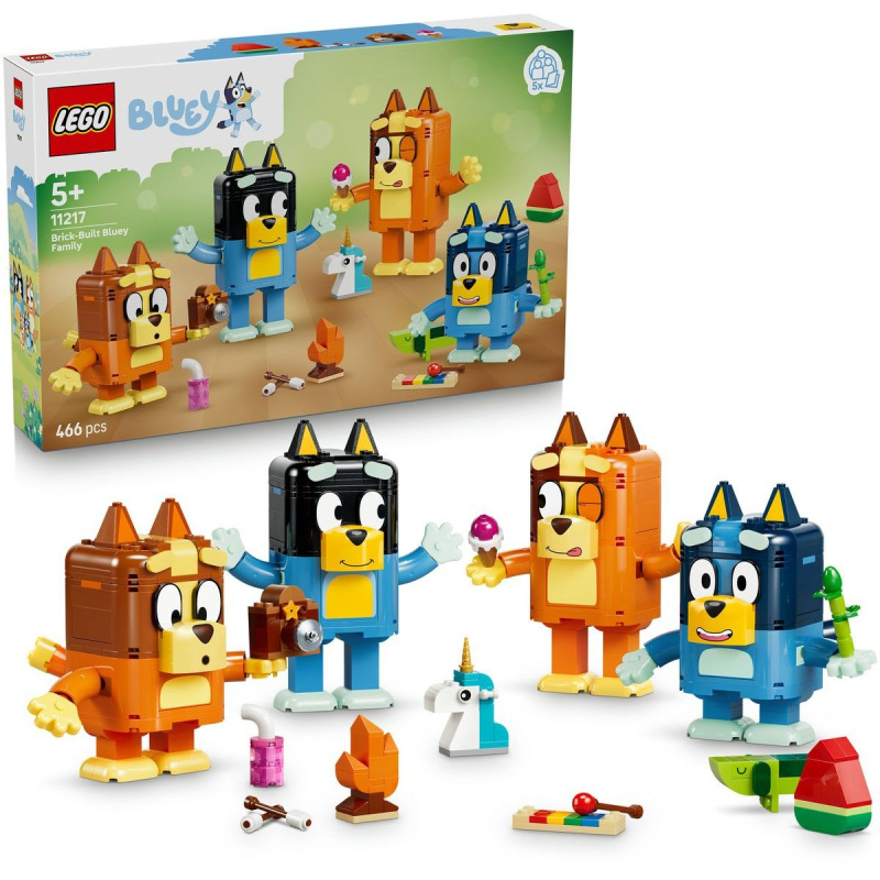 LEGO LEGO® Bluey 11217 Bluey a její rodinka z kostek