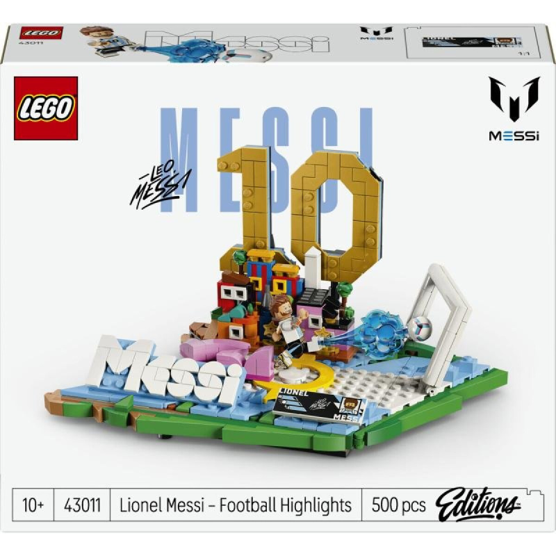 Lego® editions 43011 lionel messi – hvězdné momenty fotbalu