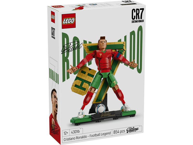 Lego® editions 43016 cristiano ronaldo – fotbalová legenda
