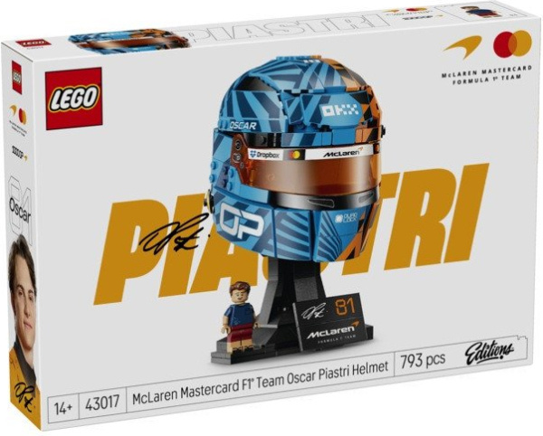 LEGO® Editions Helma Oscar Piastri z týmu McLaren Mastercard F1®