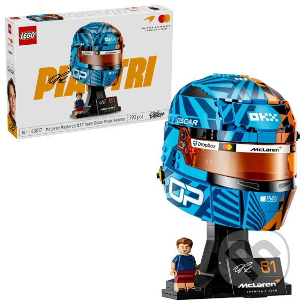 LEGO® Editions Helma Oscar Piastri z týmu McLaren Mastercard F1®