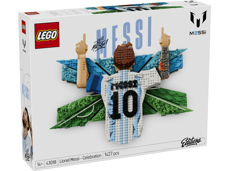 Lego® editions 43018 lionel messi – okamžik vítězství
