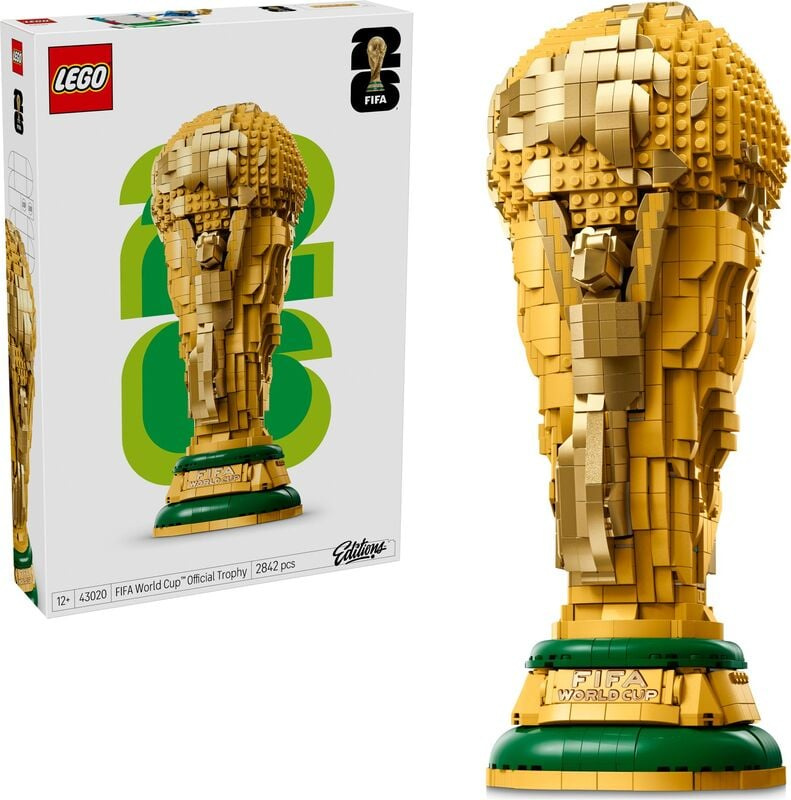 Lego® editions 43020 oficiální trofej mistrovství světa ve fotbale