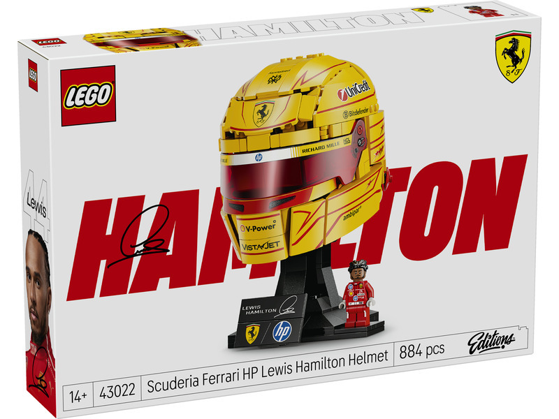 Lego® editions 43022 helma lewis hamilton ze scuderia ferrari hp