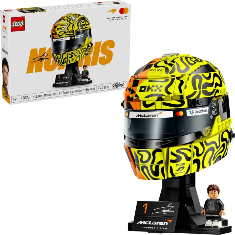 Lego Editions 43023  McLaren Mastercard Lando Norris Helmet