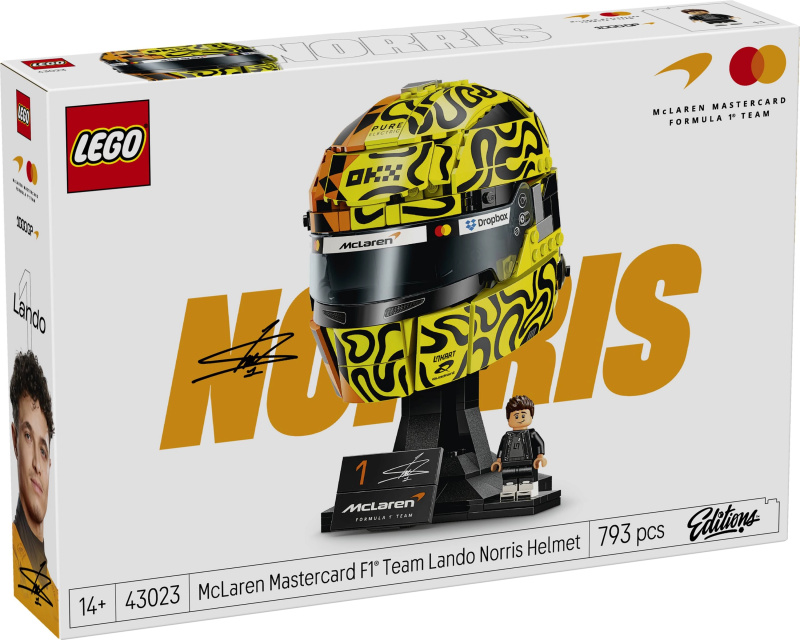 Lego Editions 43023  McLaren Mastercard Lando Norris Helmet